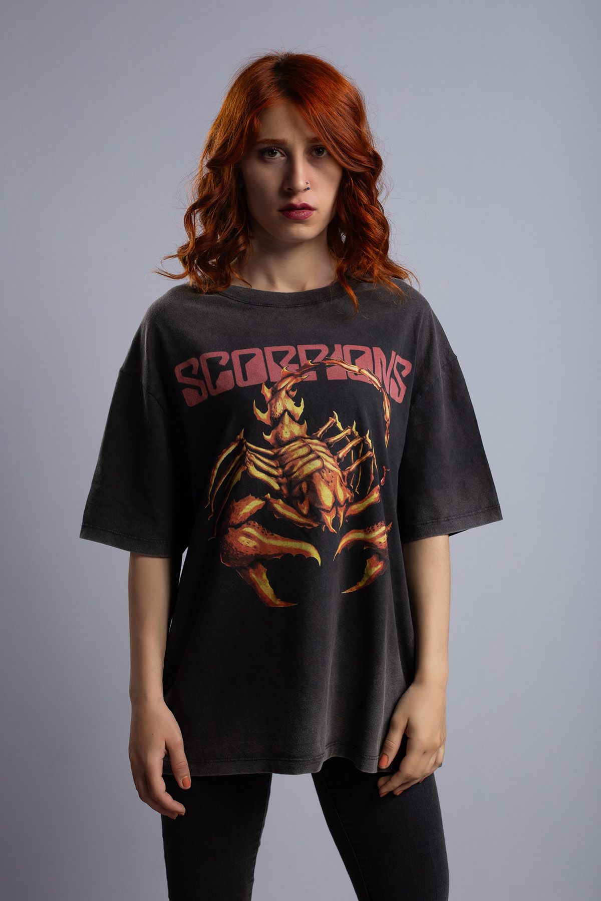 Overdrive-Scorpions Vintage Oversize T-Shirt 4