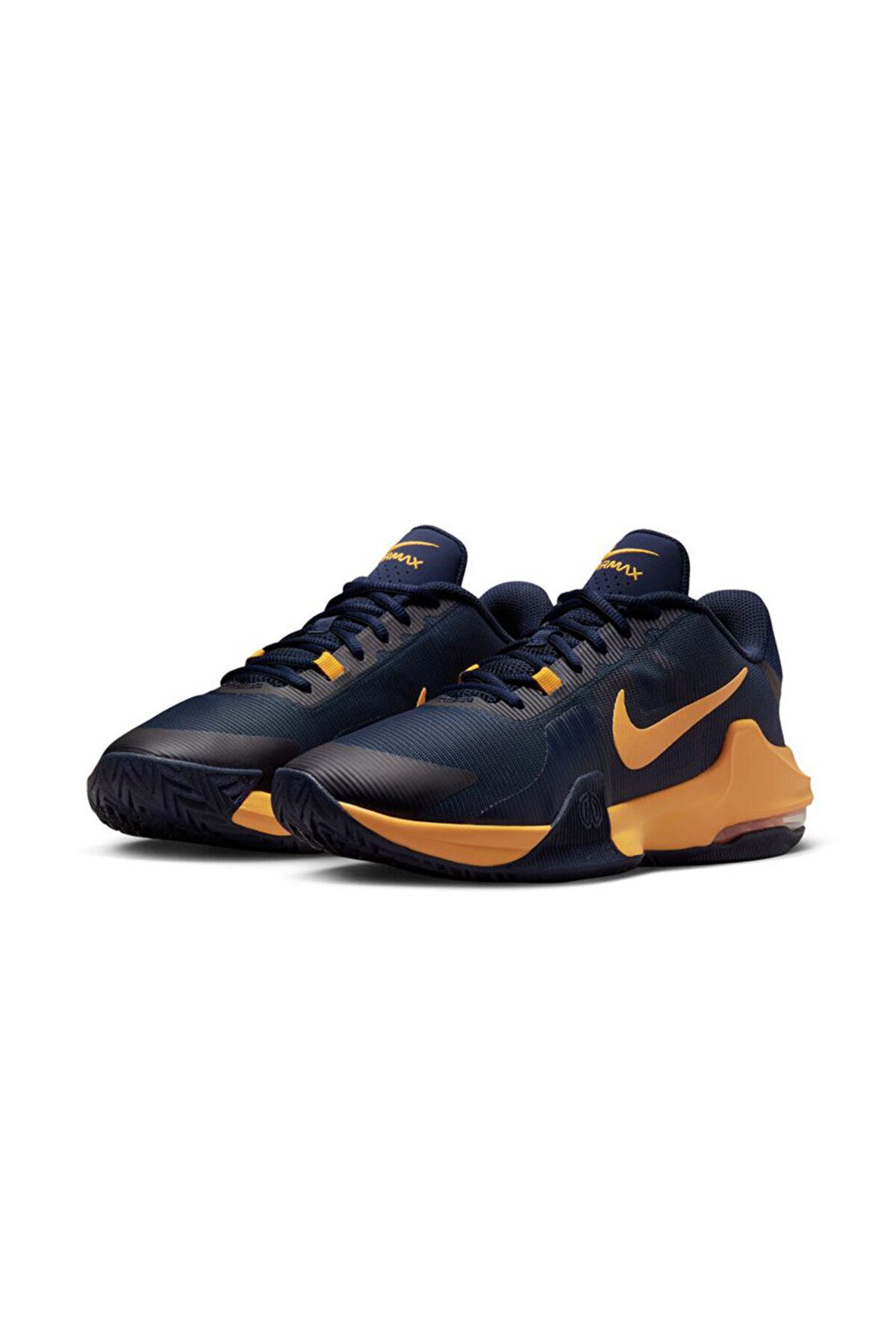 کفش بسکتبال آبی مردانه و زنانه DM1124 401 Blue Air Max Impact 4 Nike