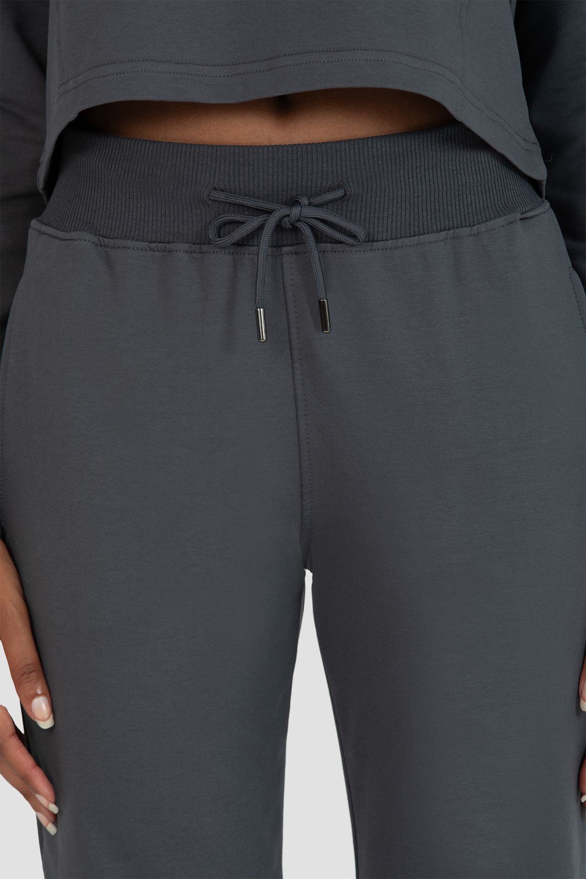 Superstacy-Lexa Carrot Cut Smoked Jogger 5