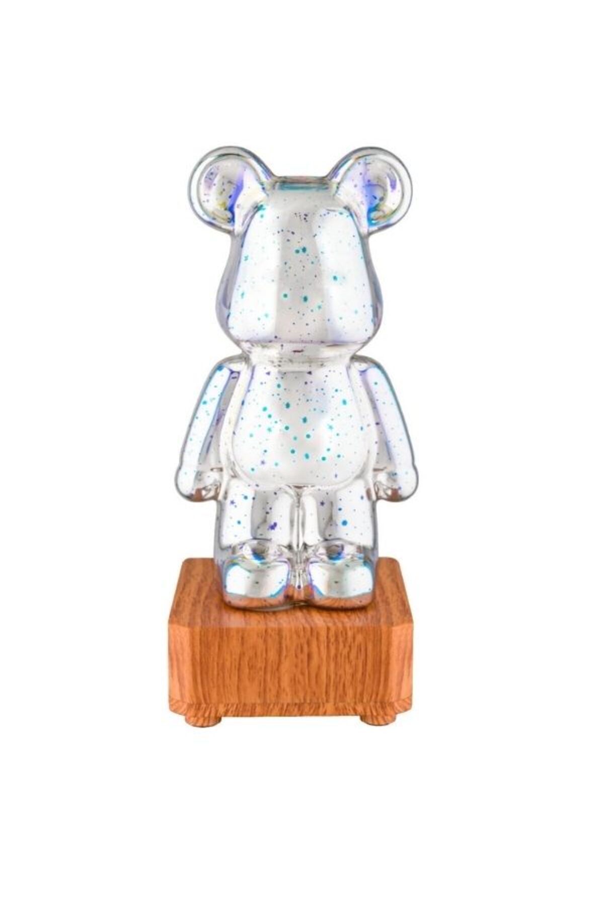 Discover Sevimli Teddy Bear Ayıcık Hediyelik Gece Lambası Ev Yatak Odası Bebek Çocuk Lambası fotoğrafı 2 (önizleme)