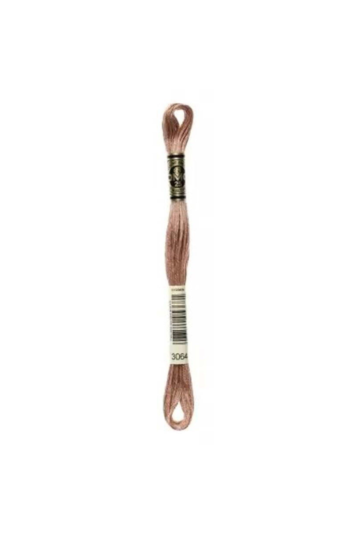 Dmc-Muline Hand Embroidery Threads - 8 M - Color No 3064 1