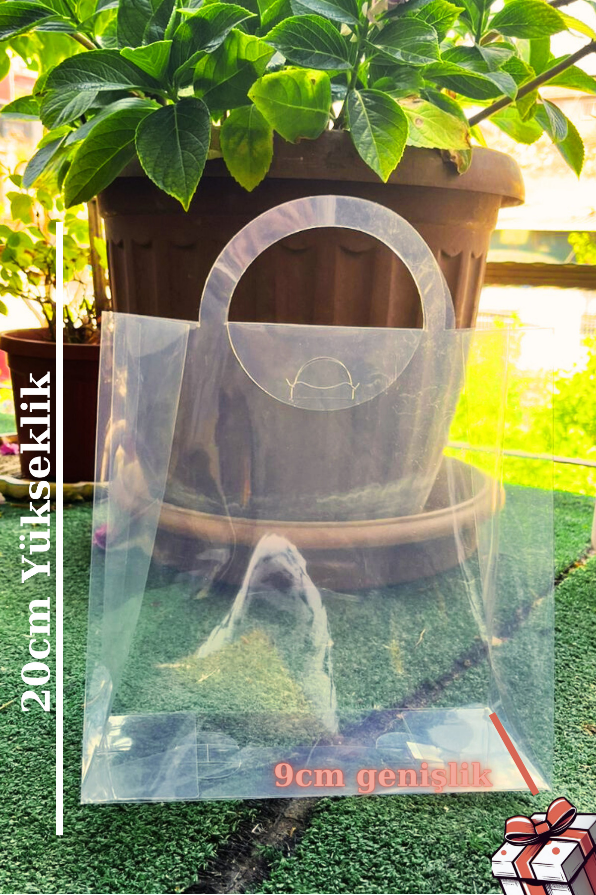 Fatih Kutu 20x20x9 Şefaf Asetat Çanta [ Demonte 10 Adet] Fiyatı ...