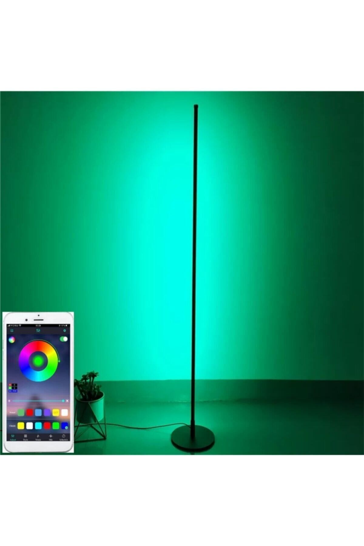 TEKNOFİYAT-A-Rgb Animated Phone Controlled Led Floor Lamp 3