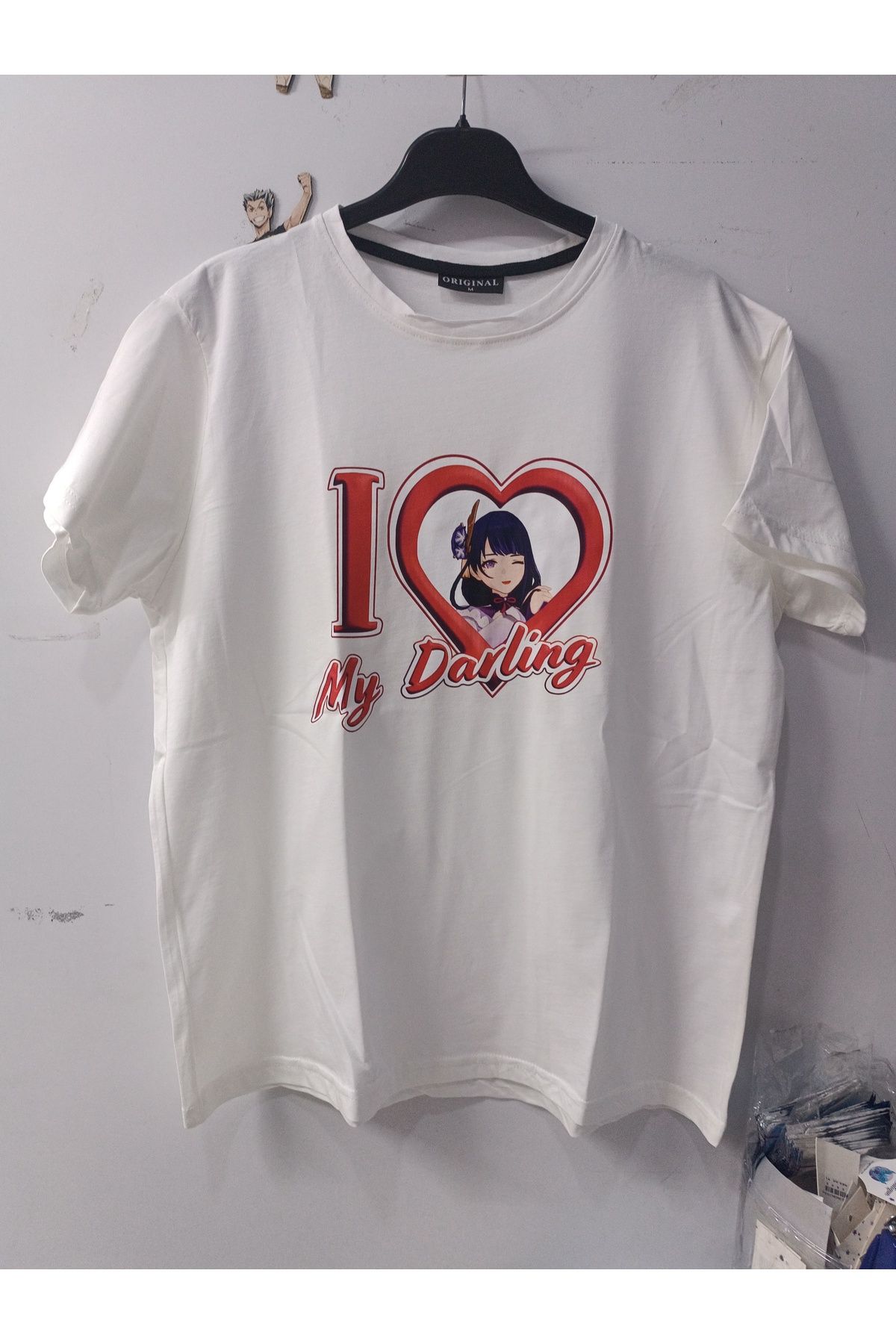 galaxyboutique-Genshin Impact Raiden Unisex T-shirt - My Darling 1