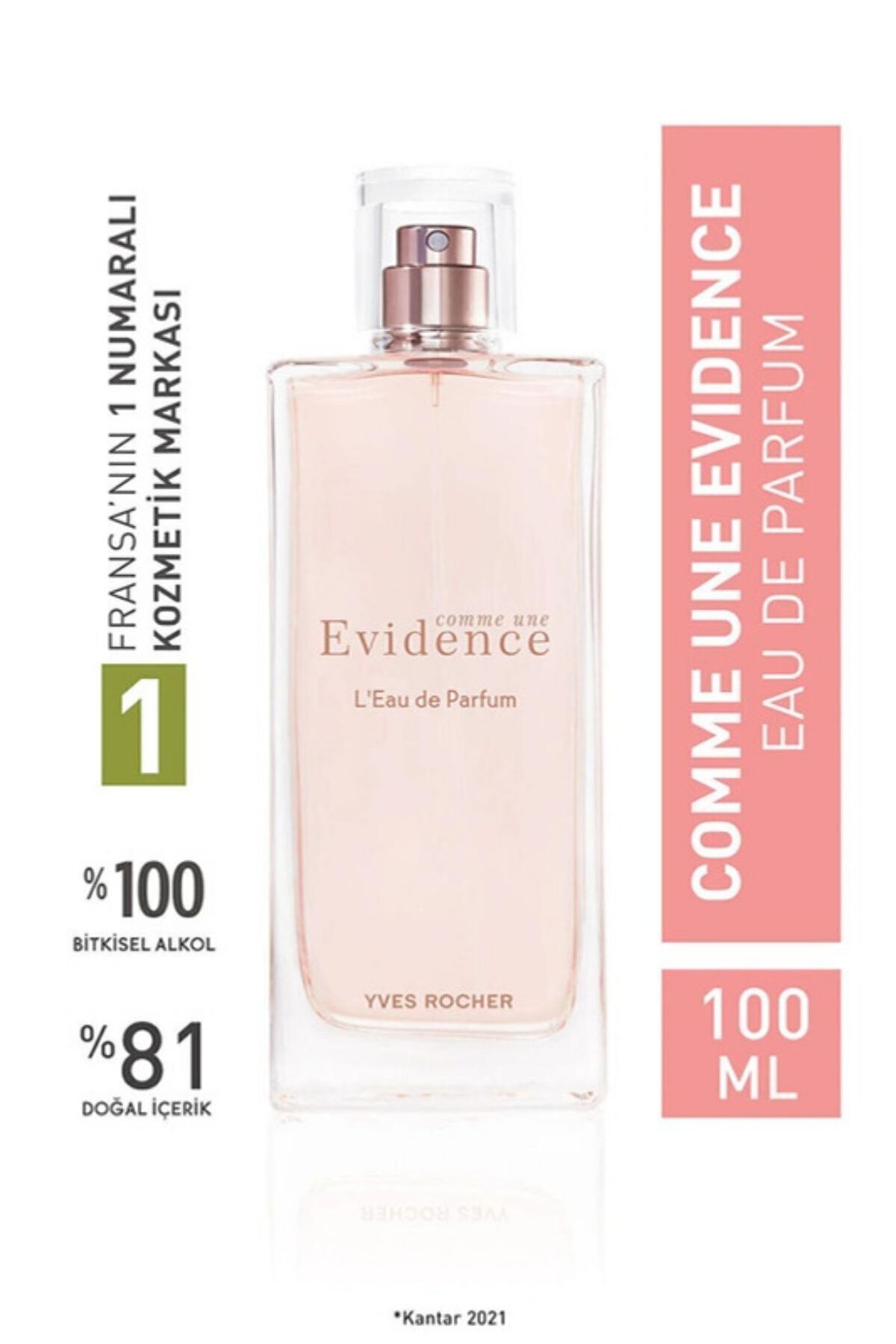 Yves Rocher عطر زنانه ۱۰۰ میلی لیتری با رایحه گیاهی