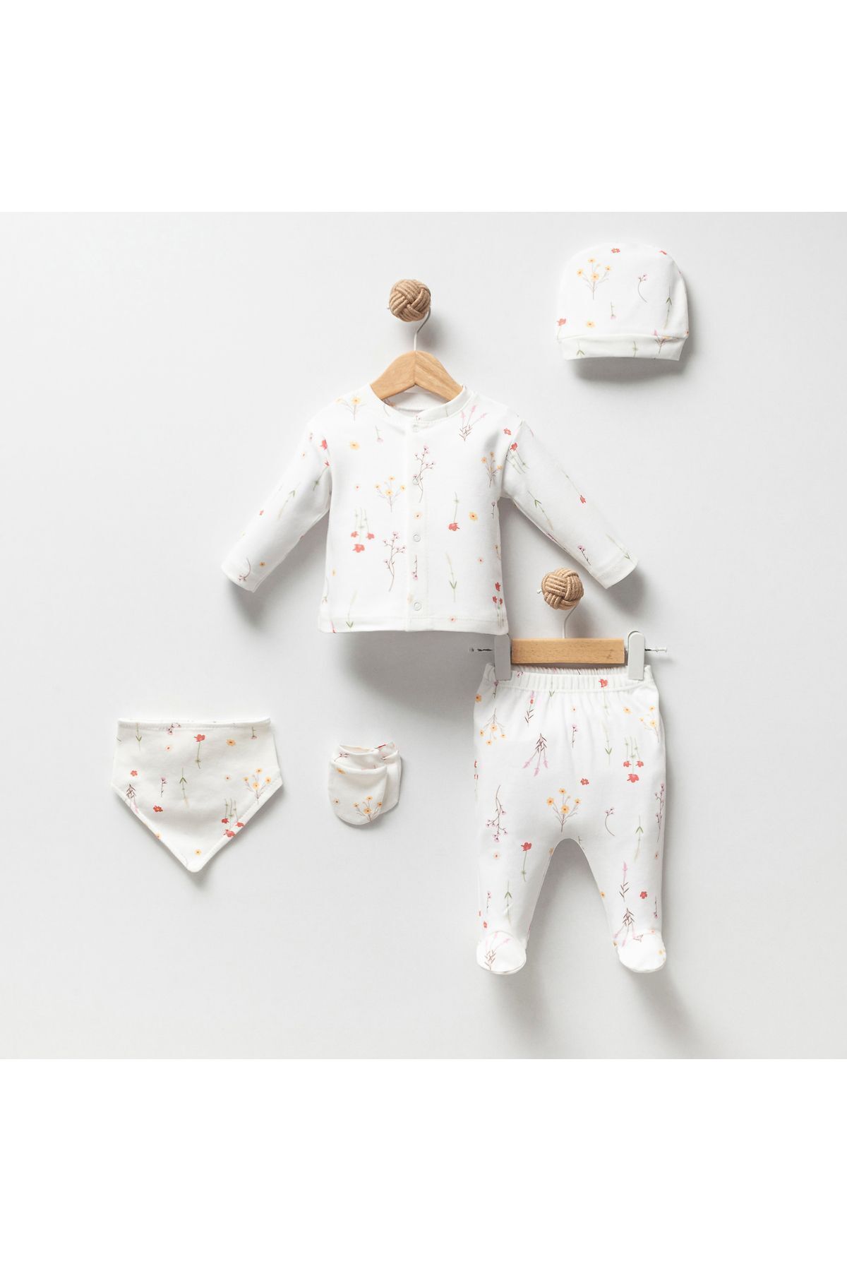 ست نوزادی پسرانه – دخترانه اکرو Wity Baby | HC72 اورجینال - تصویر 4
