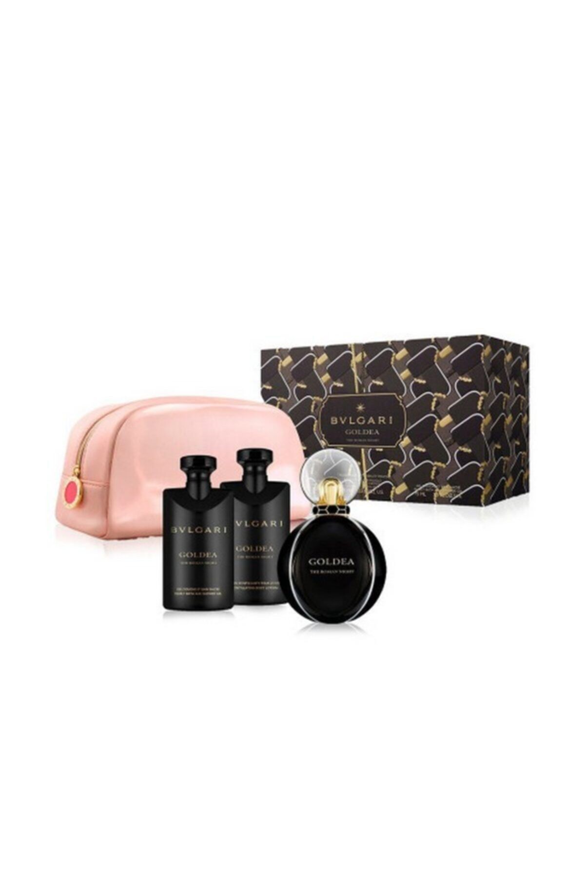 Bvlgari Goldea The Roman Night Edp 75 Ml Kad n Parfum Set
