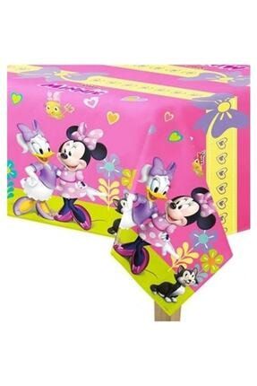 Minnie Mouse Masa Örtüsü 120cm x 180cm Doğum Günü Masa Örtüsü PS12349374PD
