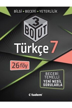 7. Sınıf Türkçe 3 Boyut Föy TUDEM - 2022-41