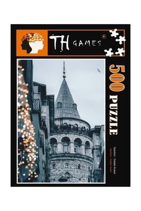 500 Parça Puzzle Istanbul Galata Kulesi 48cmx68cm ZS-0016