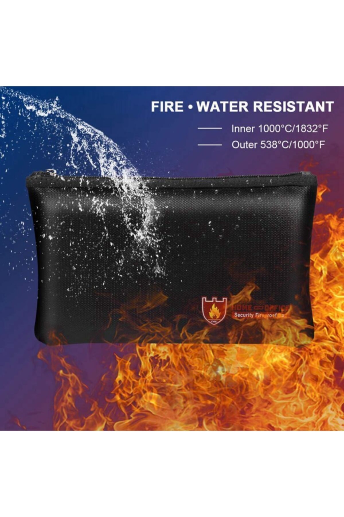 SYNOPE  Yanmaz Su Geçirmez Evrak Dosya Çantası Büyük Boy - Görsel 4