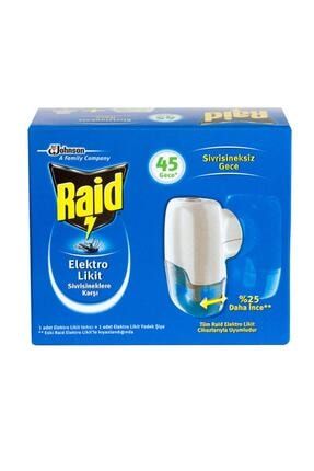 Sivrisineklere Karşı 45 Gece Etkili Elektro Likit Makine + Yedek Sinek Ilacı R4516