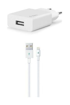 T Apple Şarj Seti Smartcharger Usb-a Travel Charger + Lightning Cable GK2