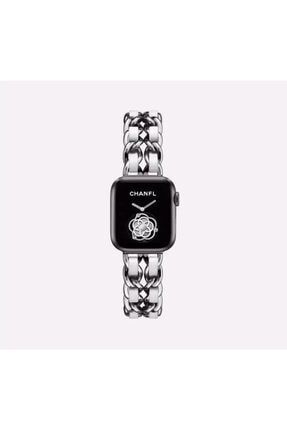 Apple Watch Uyumlu 42-44-45 Mm Şık Metal Örgü Kordon UMD21