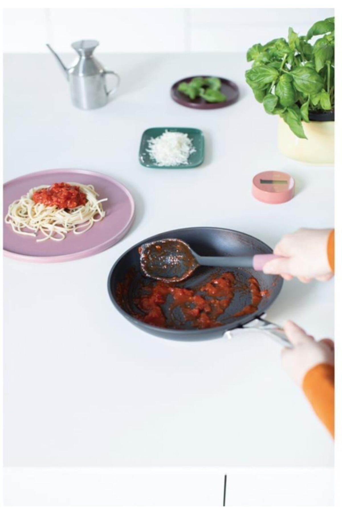 Brabantia-Brabantia 2-in-1 Serving Spoon + Scraper 2
