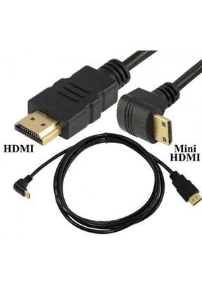 Mini Hdmı To Hdmı Kablo Aşağı Açılı - 15cm 5937666
