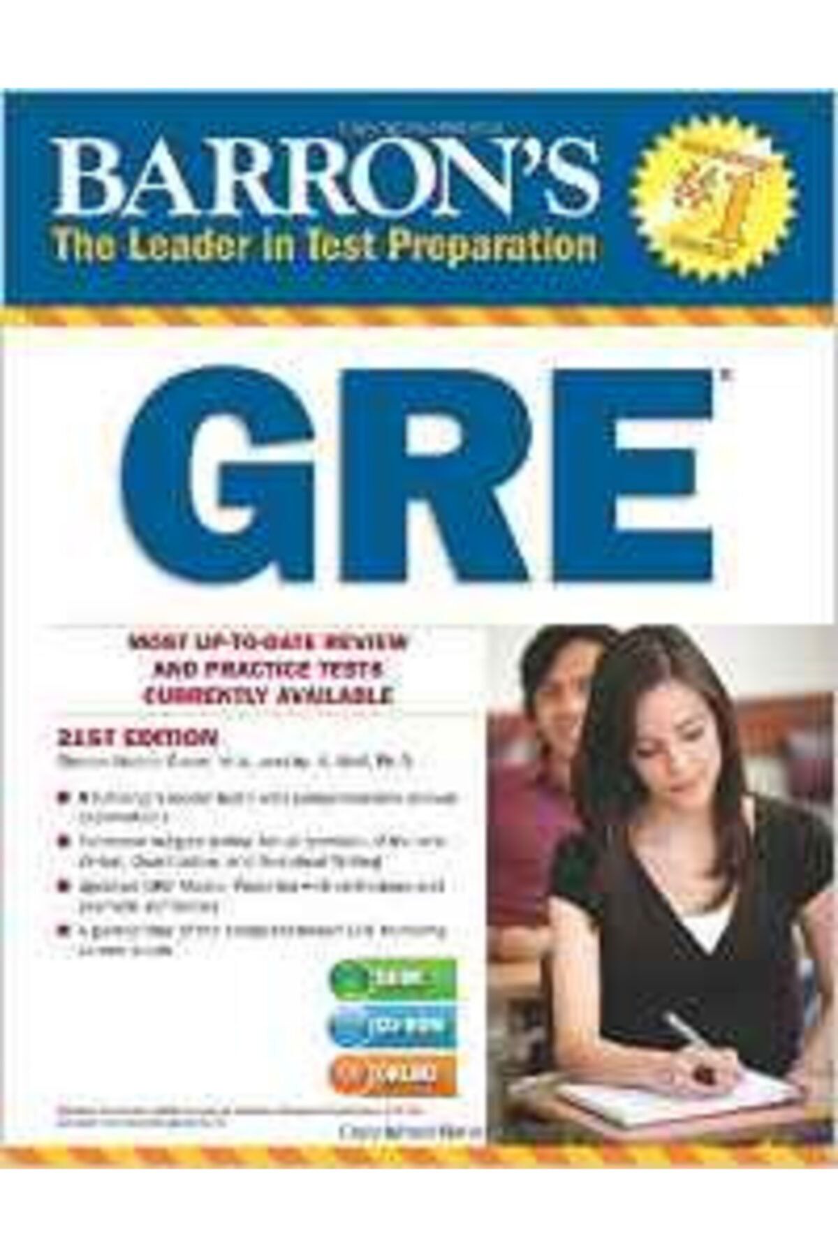 BARRON'S-Gre With Cd-rom (21st Ed.) 1