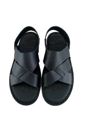 Unisex Sandalet Terlik Hac ve Umre Için Siyah Renk 39 Numara berat2032