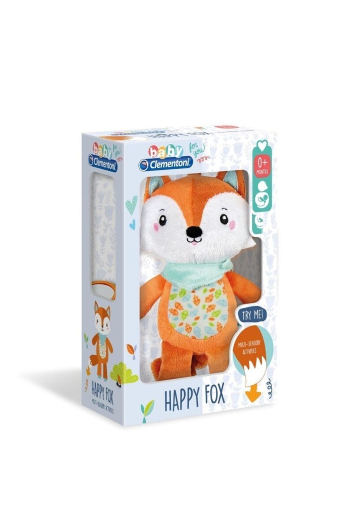 Clementoni Baby Toy Activated Push Fox Cle-17271 6535.00005