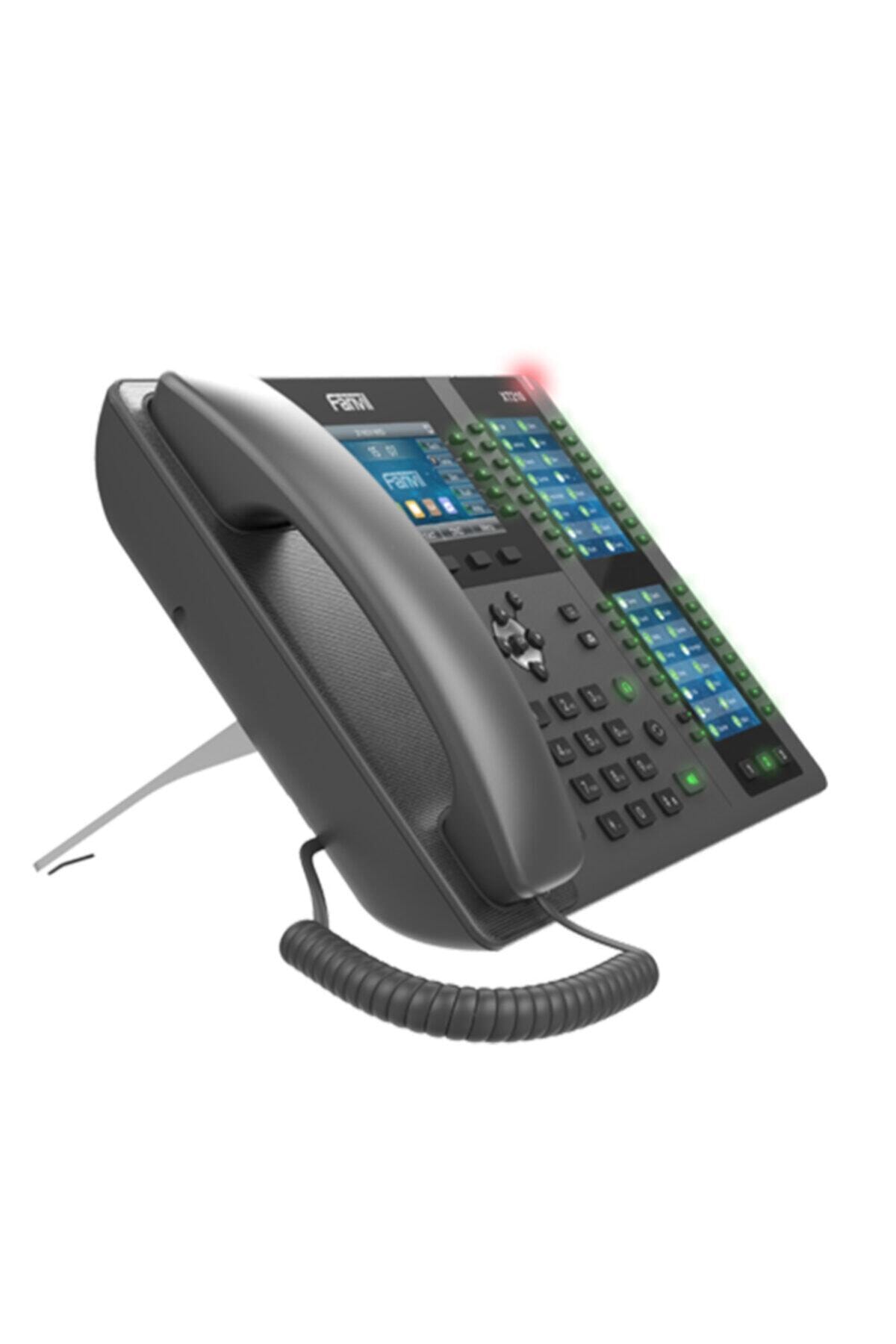 X210 Ip Telefon Masaüstü Telefon Çağrı Merkezi Telefonu 3