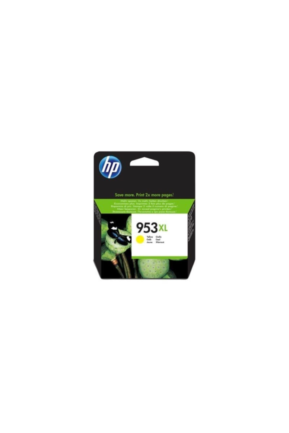 HP F6u18ae Sarı Renkli Mürekkep Kartuş (953xl)