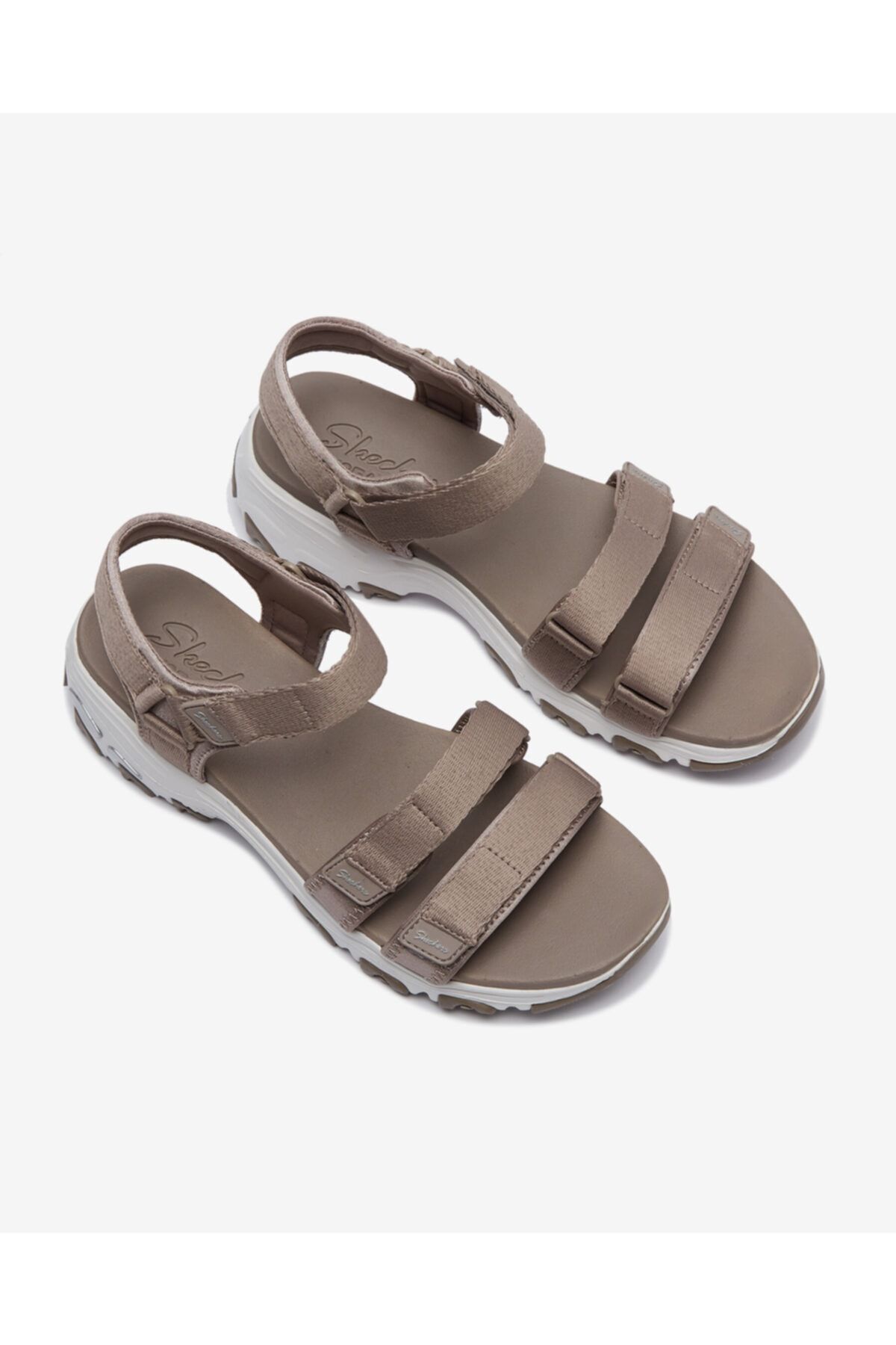 Skechers D Lites Fresh Catch Kad n Bej Sandalet 31514 Tpe Kad n Ayakkab