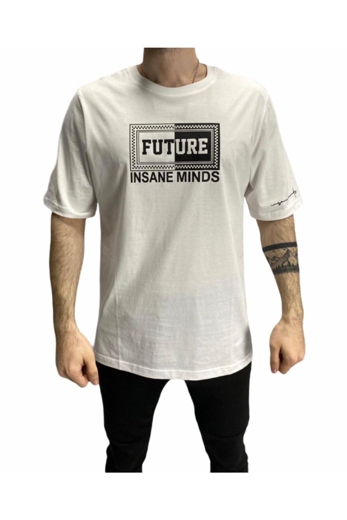 No Plan Tshrt Imprimat Supradimensionat Masculin - XL