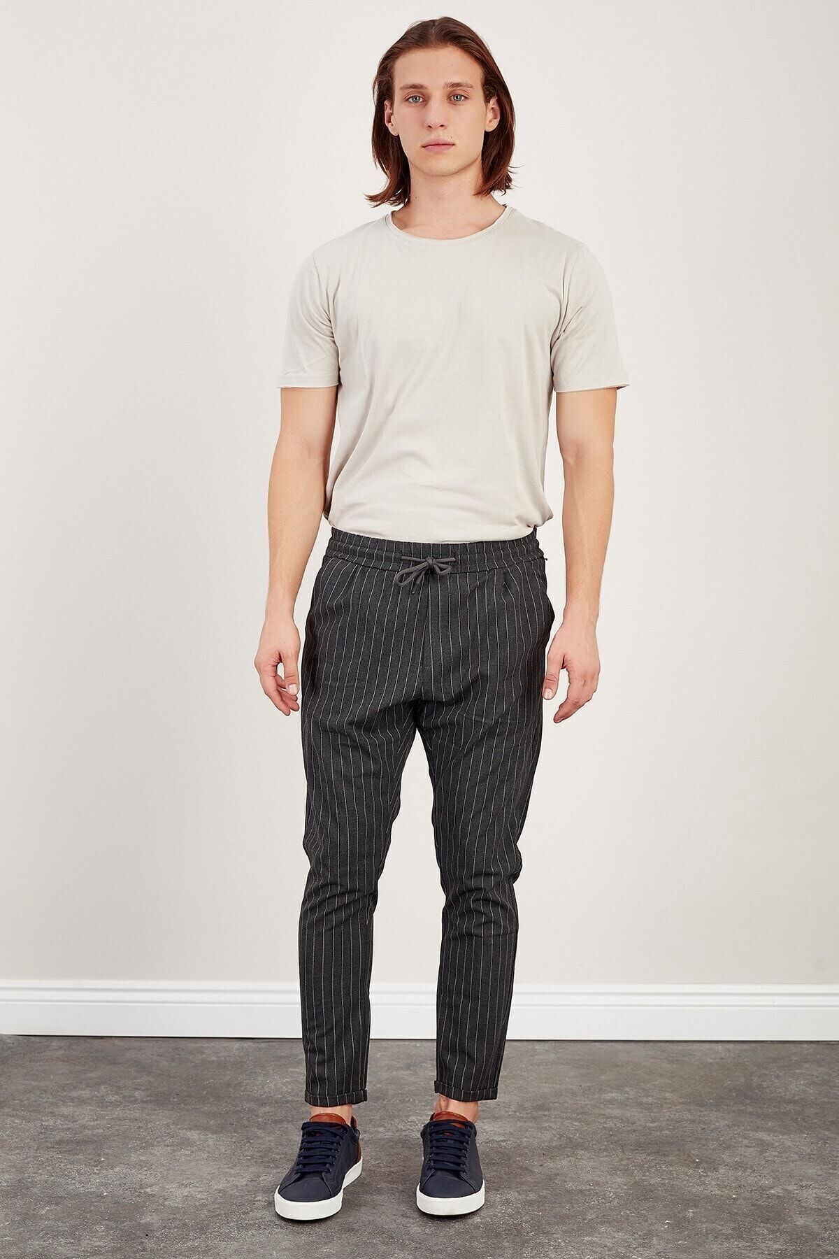 Erkek  Gri  Antrasit Pantolon | Me20s610065