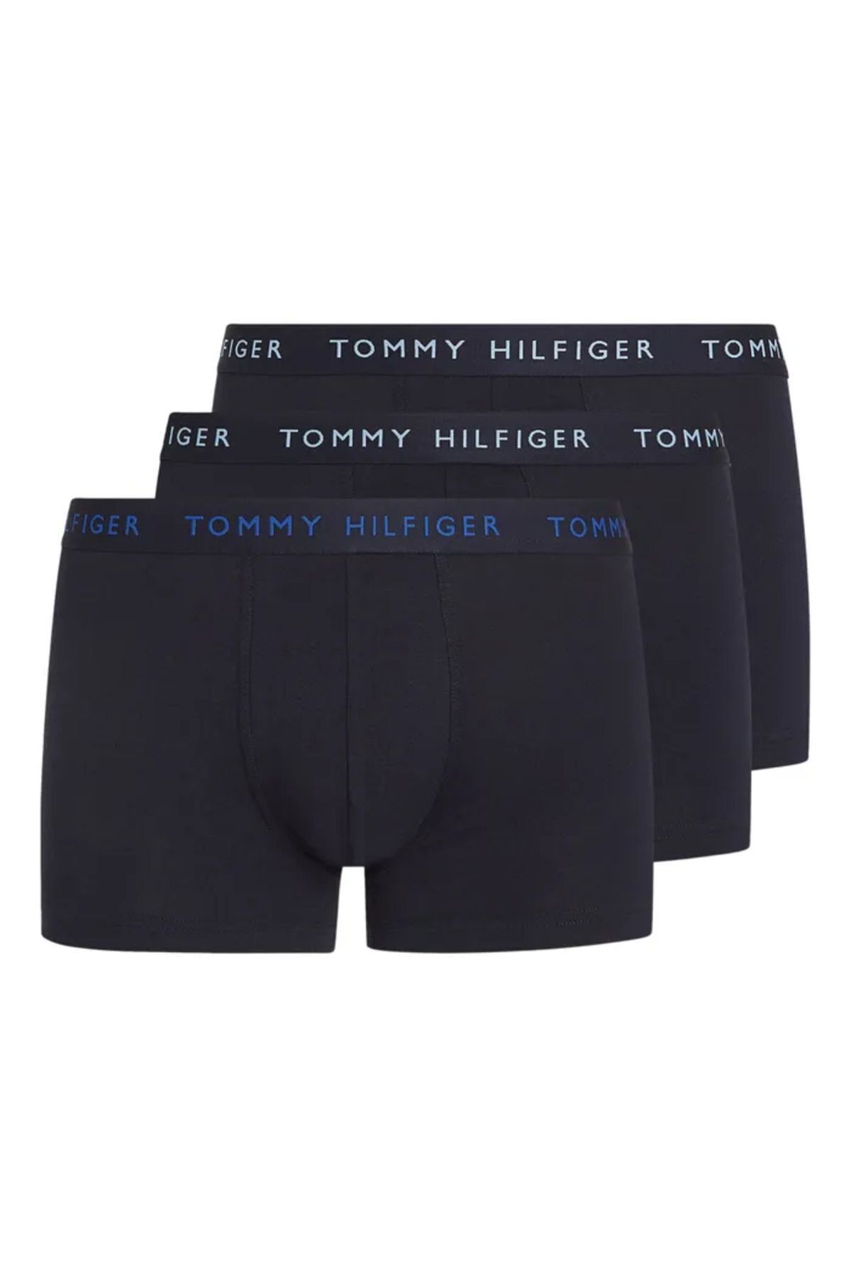 باکسر مشکی برش راحت مردانه با لوگوی کمر الاستیک UM0UM03283-0Y4 Tommy Hilfiger