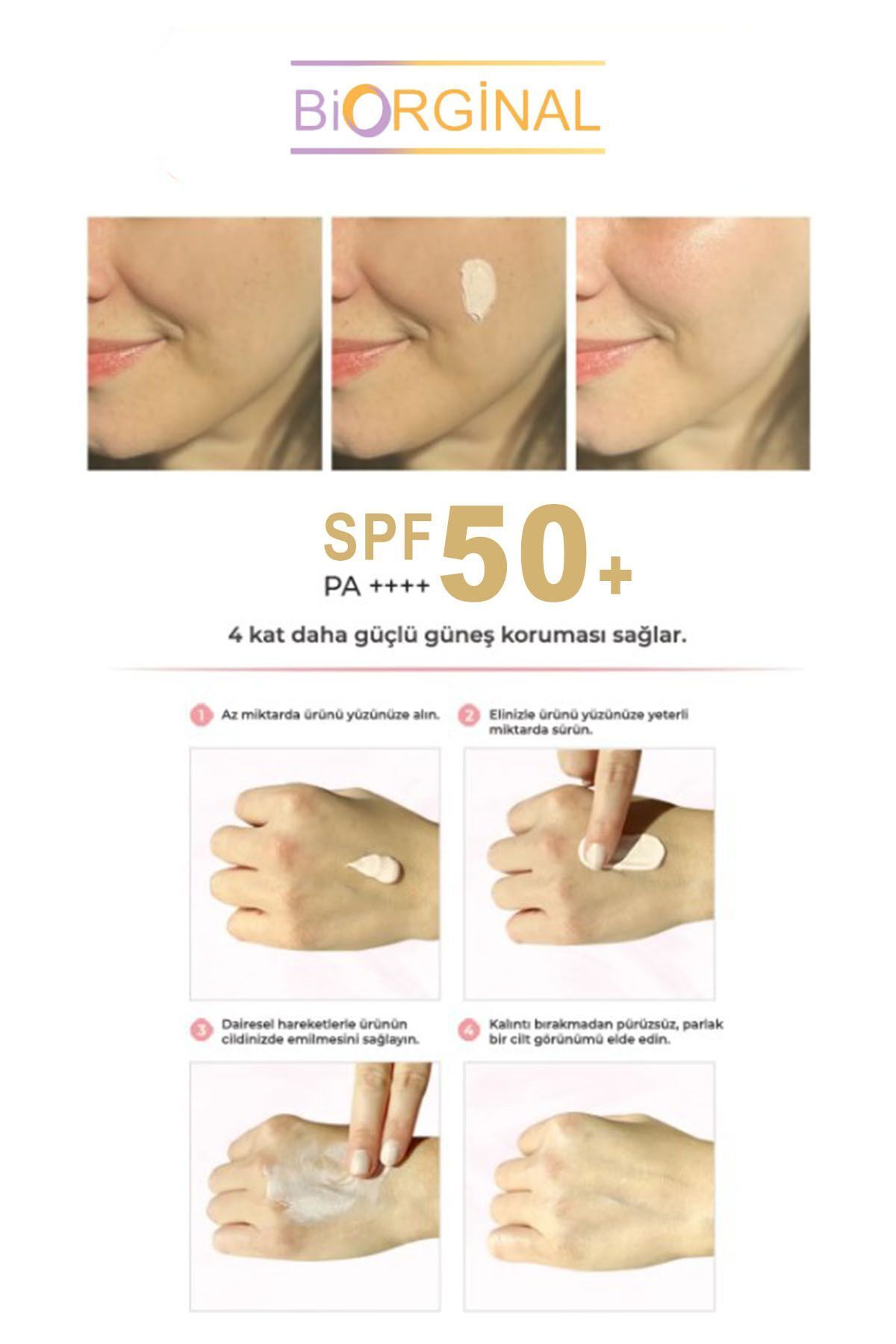 ضد آفتاب صورت   BİORGİNAL | 9333 اورجینال - تصویر 2