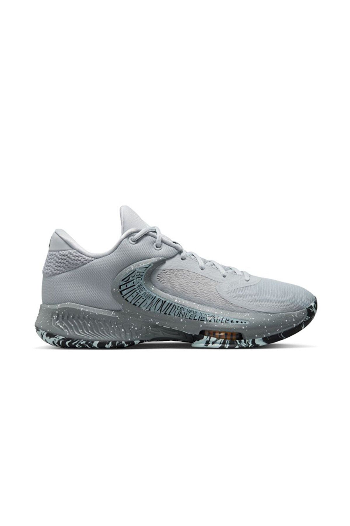 کفش بسکتبال خاکستری مردانه و زنانه DJ6149 004 زوم 4 Nike