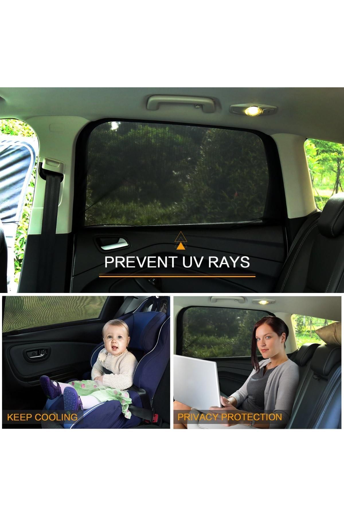 Ankaflex Araba Araç Oto Yan Cam Güneşlik Örtü Perde Kılıf Güneşliği Araba Anne Bebek Emzirme Perdesi 1 Adet fotoğrafı 5 (önizleme)