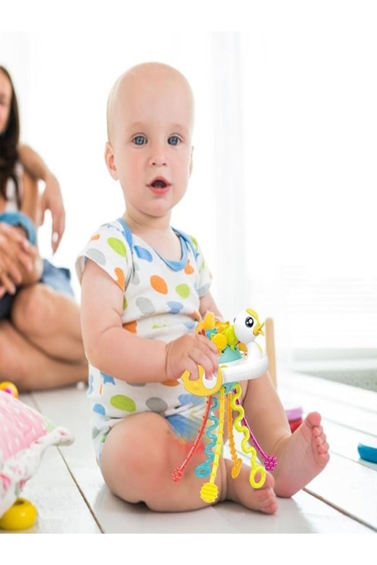 بازیچه دندانگیر و مهارت مشاهده حسی مونتهسوری به شکل اردک