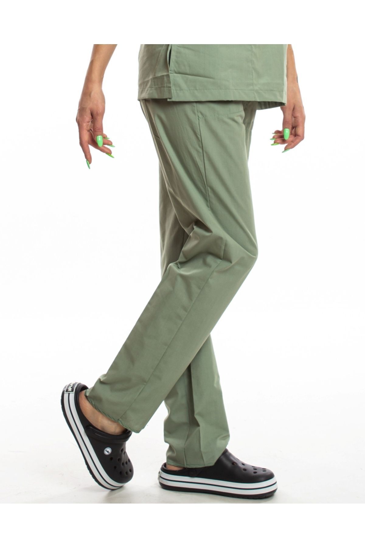 Simirna Üniforma Tricou Verde Pentru Chirurgie Medicală Cu O Singură Mucegai Inferioară - S