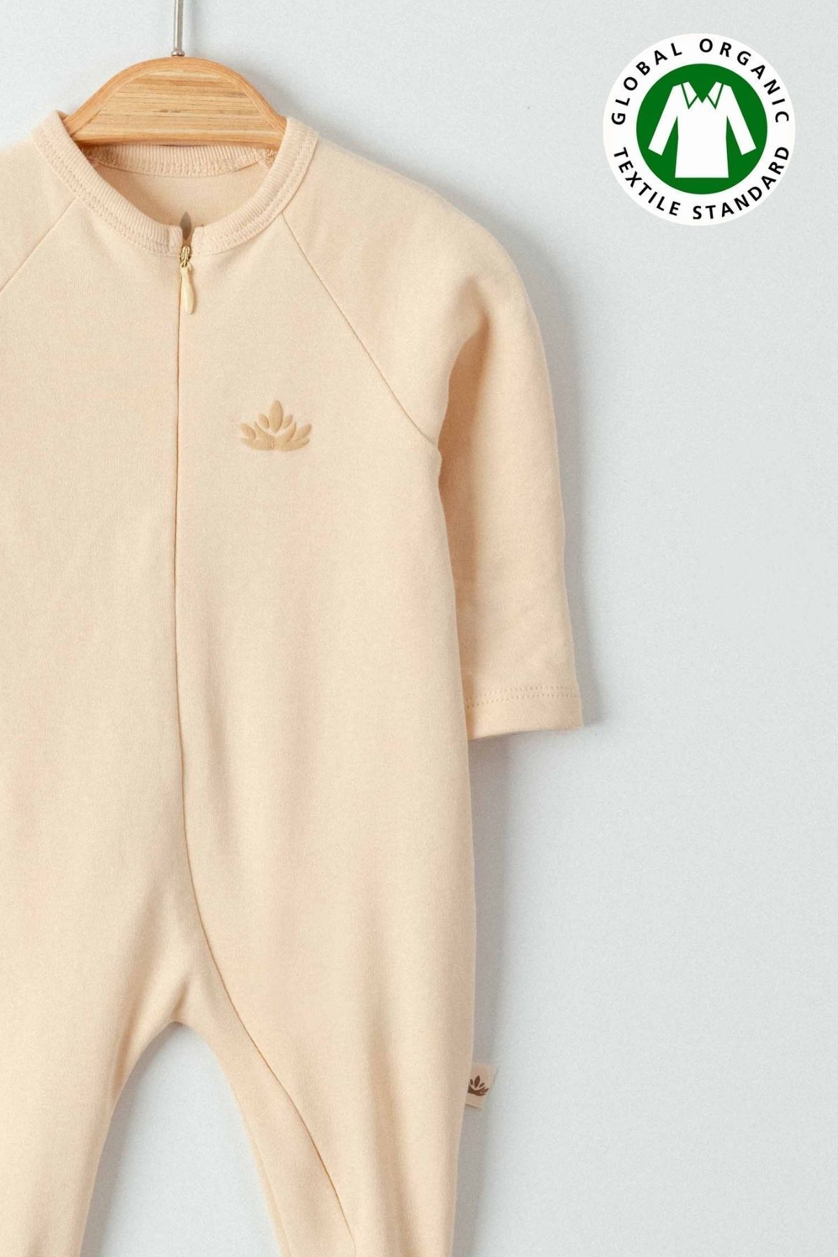 Minytrendy Kız Bebek Yenidoğan Organik Tulum Organik Hastane Çıkışı Yeni Doğan Tulum Hediyelik fotoğrafı 3 (önizleme)