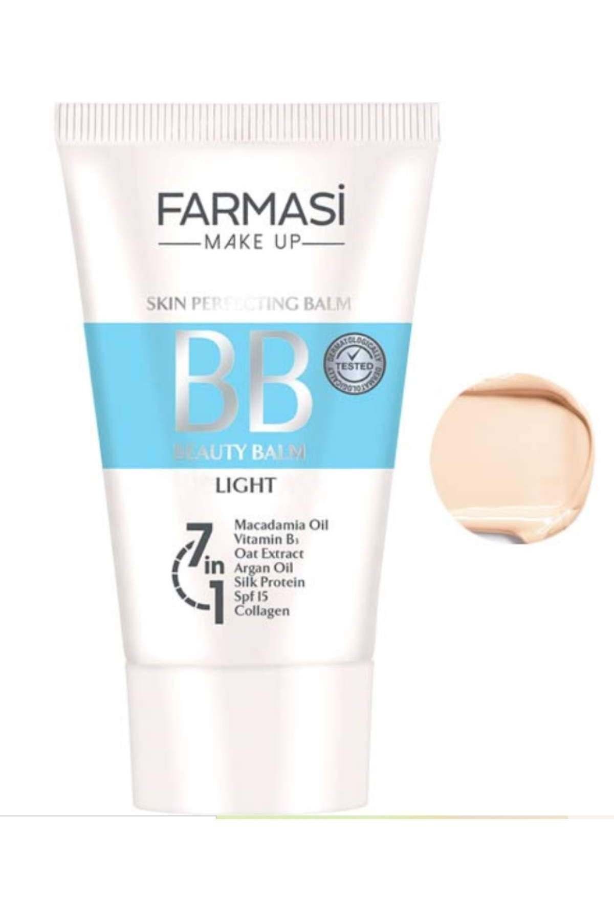 بی بی کرم 01 لایت | SPF 15، رنگ پوست شب، مرطوب کننده و پوشش مات — سرمه‌ای KOZMO147785236 — تصویر 2 از 3
