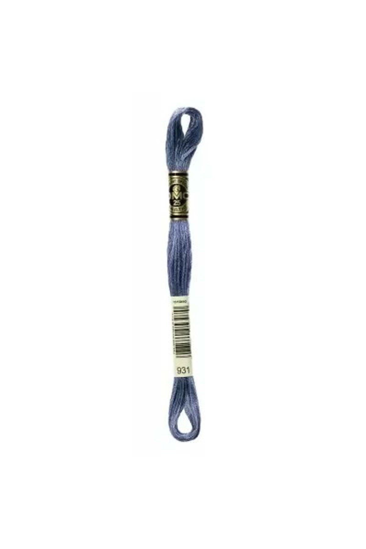 Dmc-Muline Hand Embroidery Threads - 8 M - Color No 931 1