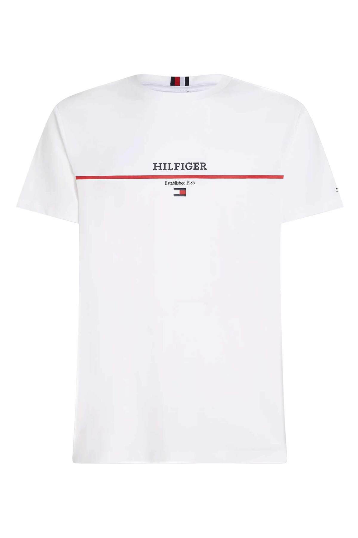 Tommy jeans stripe tee clearance