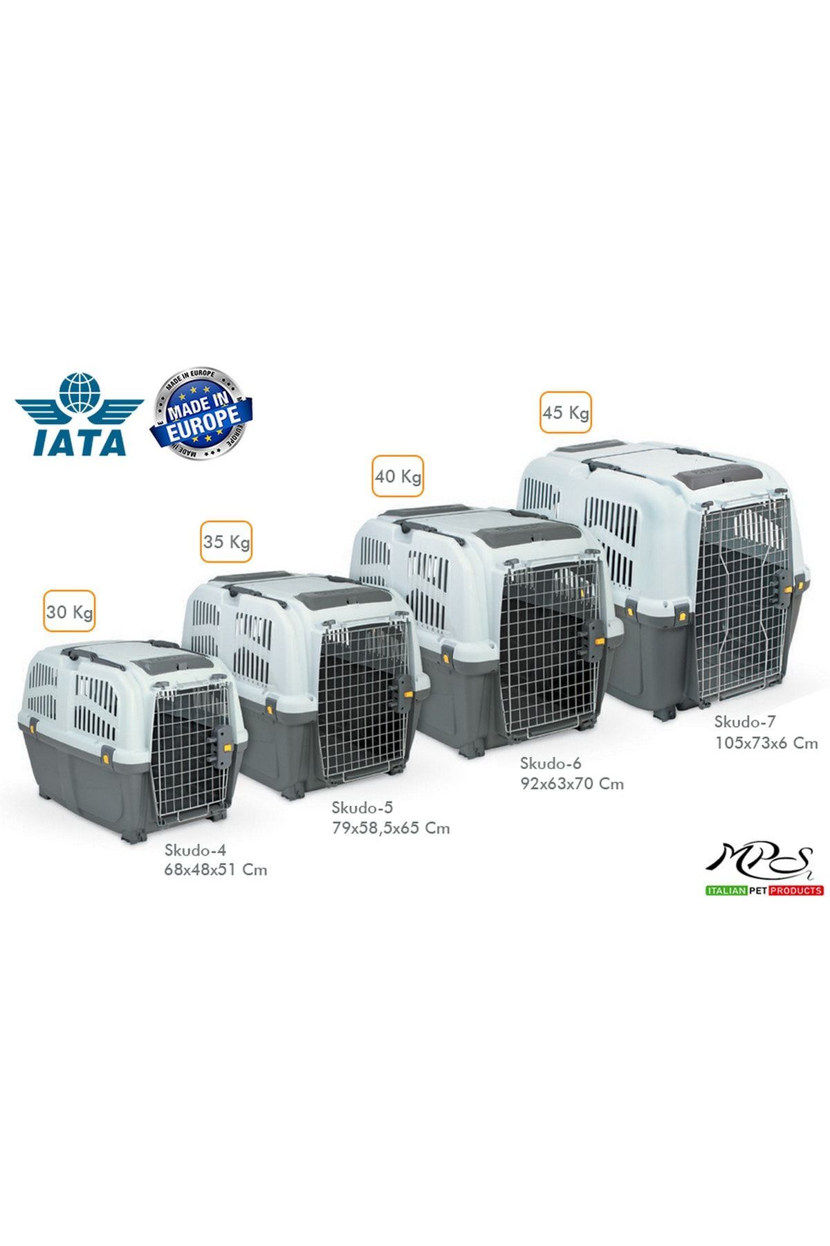 Mps Skudo-4 Iata Tekerleksiz Taşıma Kafesi..