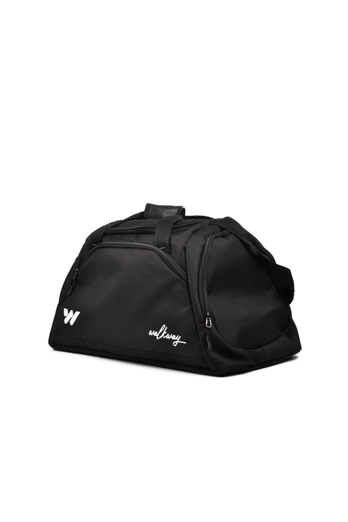 WALKWAY Geantă Sport Neagră Unisex - Design Bolse Unisex - Single Dimension