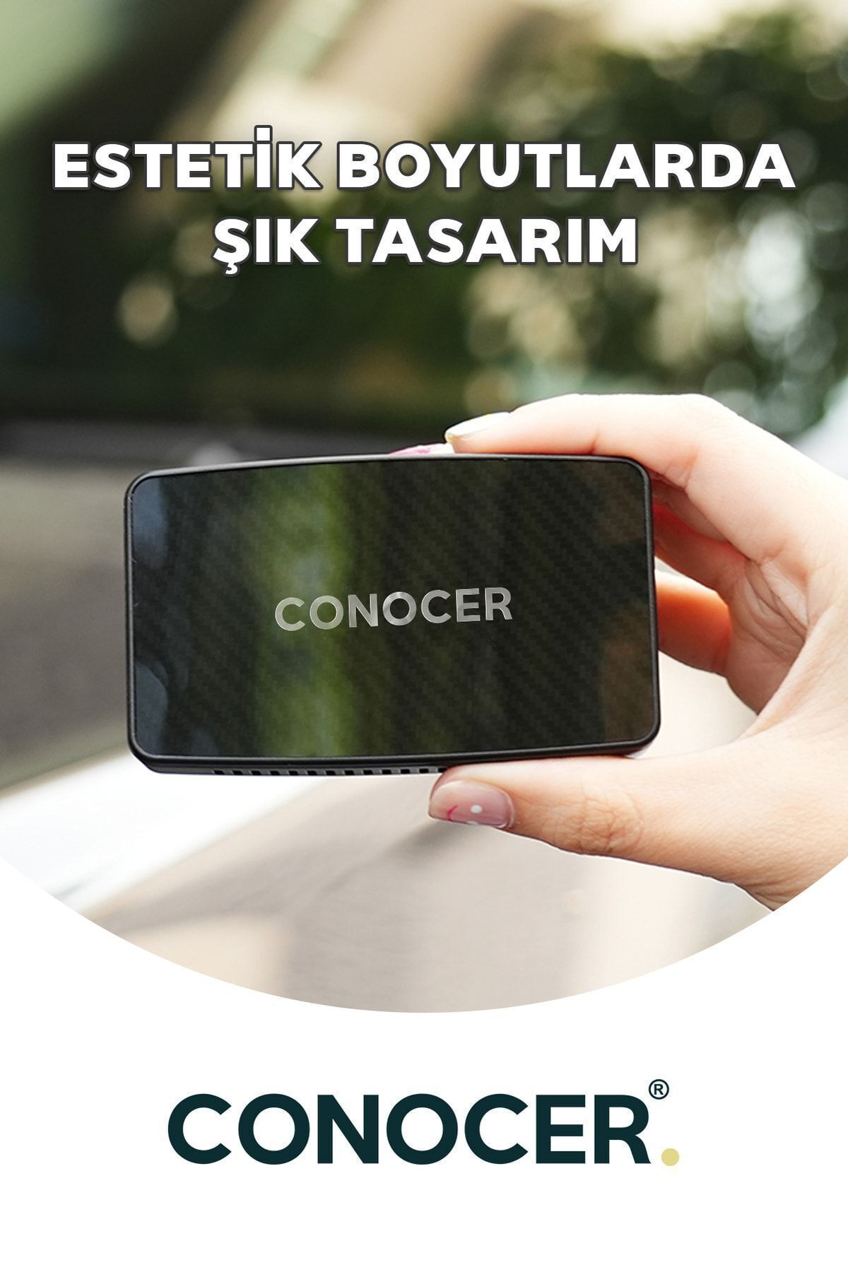 CONOCER-Wireless Carplay Adapter with Iphone iOS Android Netflix Youtube Compatible 5