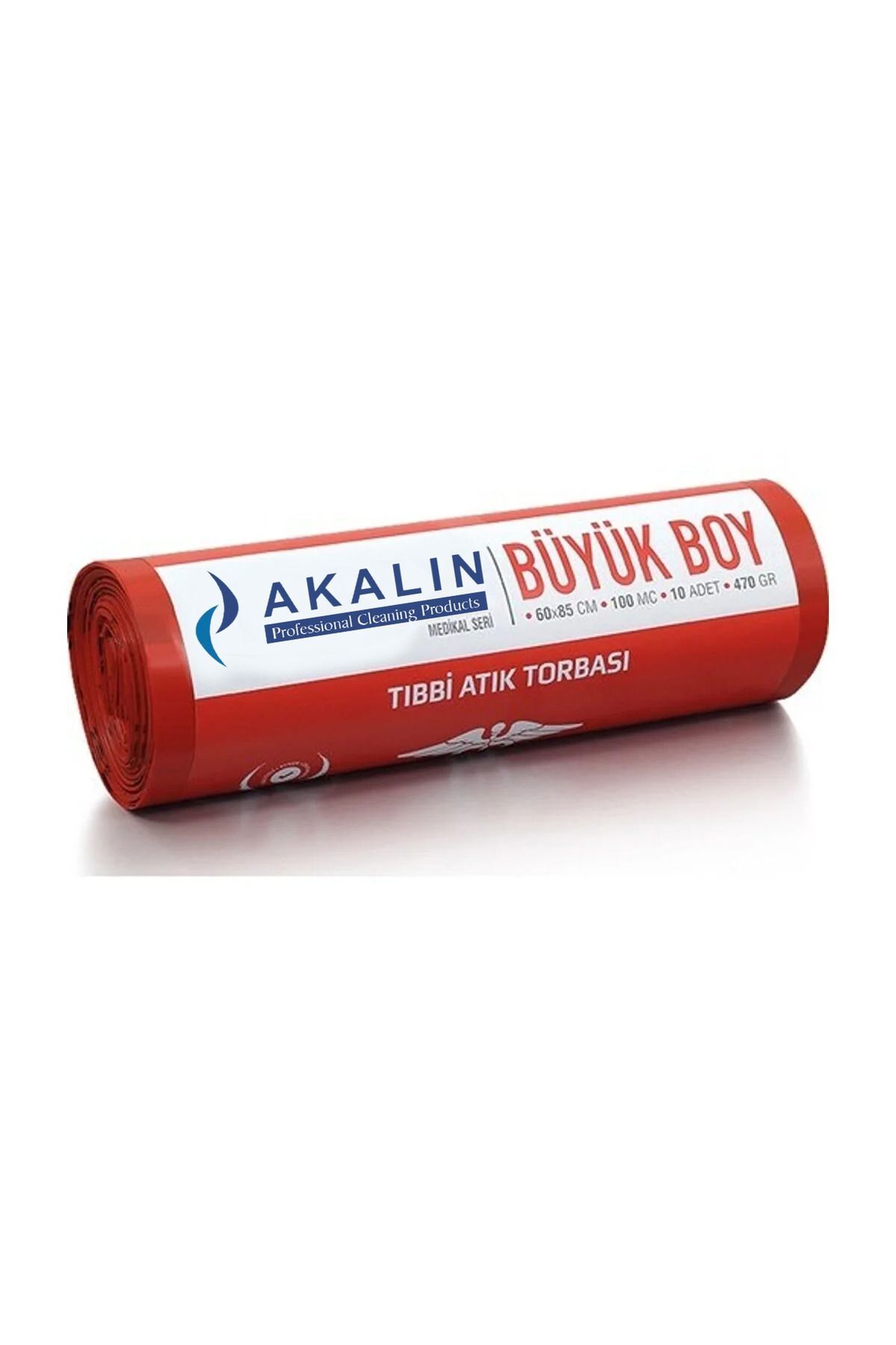 Akalın Professional Cleaning Products Akalın Large Size Medical Waste Garbage Bag 60 x 85 cm 1 Roll