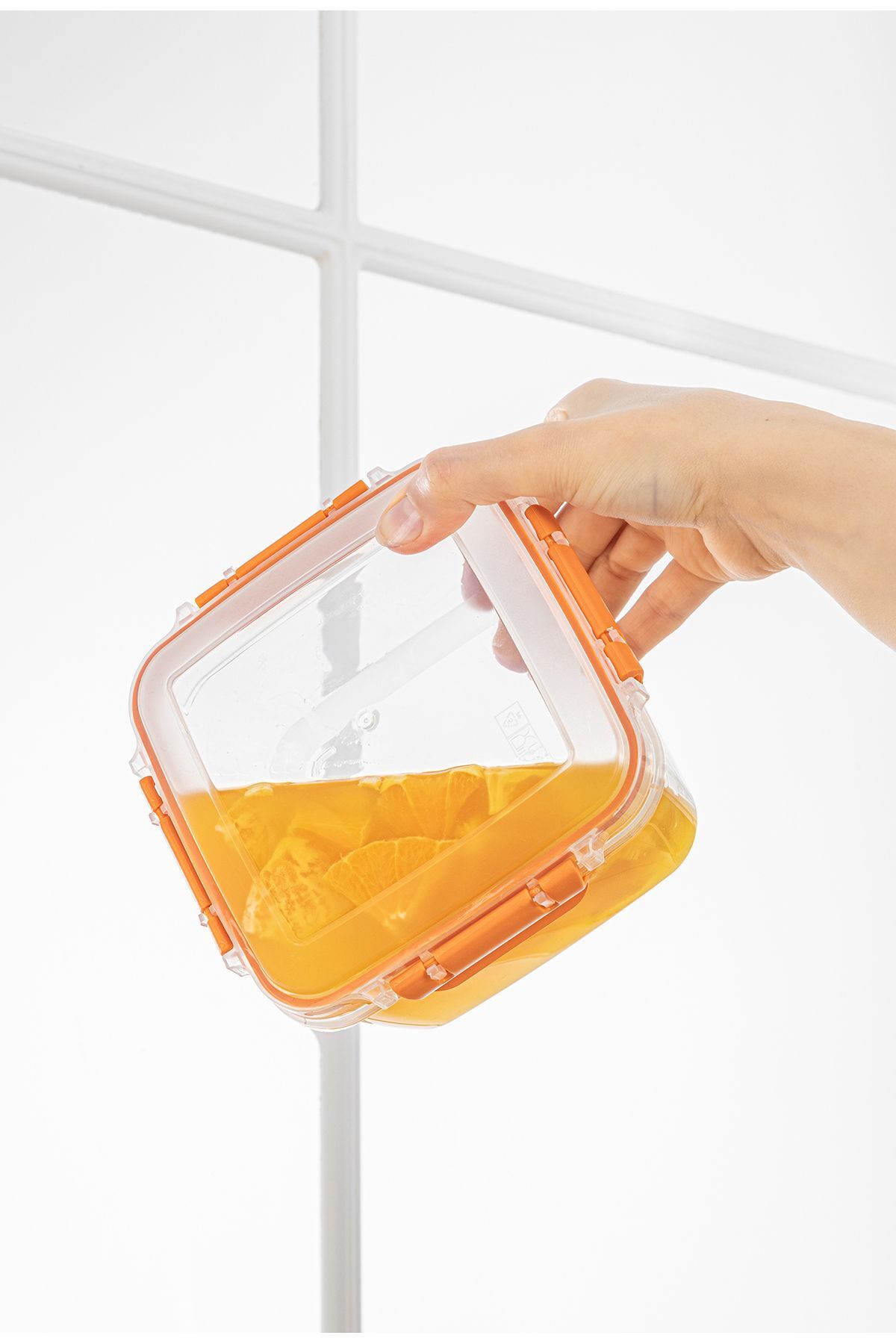 simplicity-Orange 3-Piece Tidy Leak-Proof Storage Container Set 5