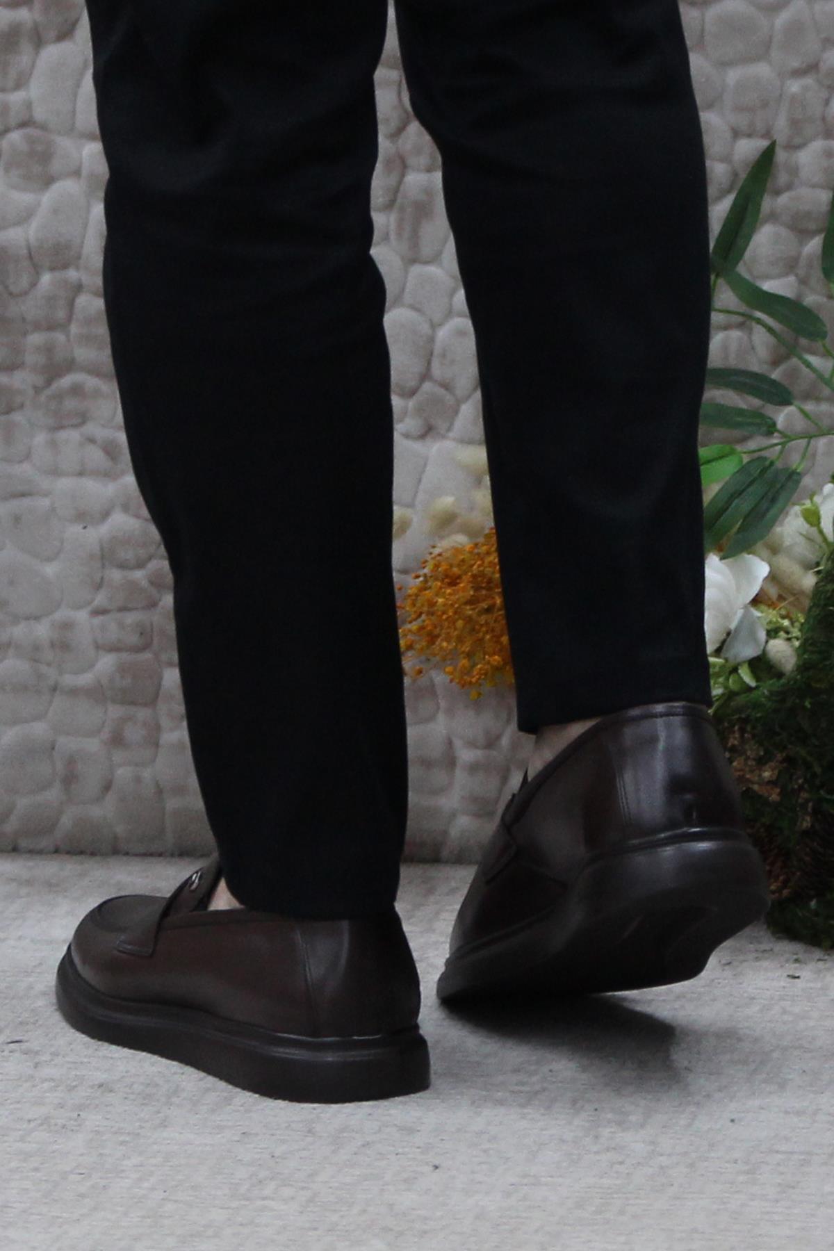 کفش کژوال مردانه راسته | پیر کاردین Pierre Cardin 24K-Pierre-Cardin-14207-Kahve - تصویر 4