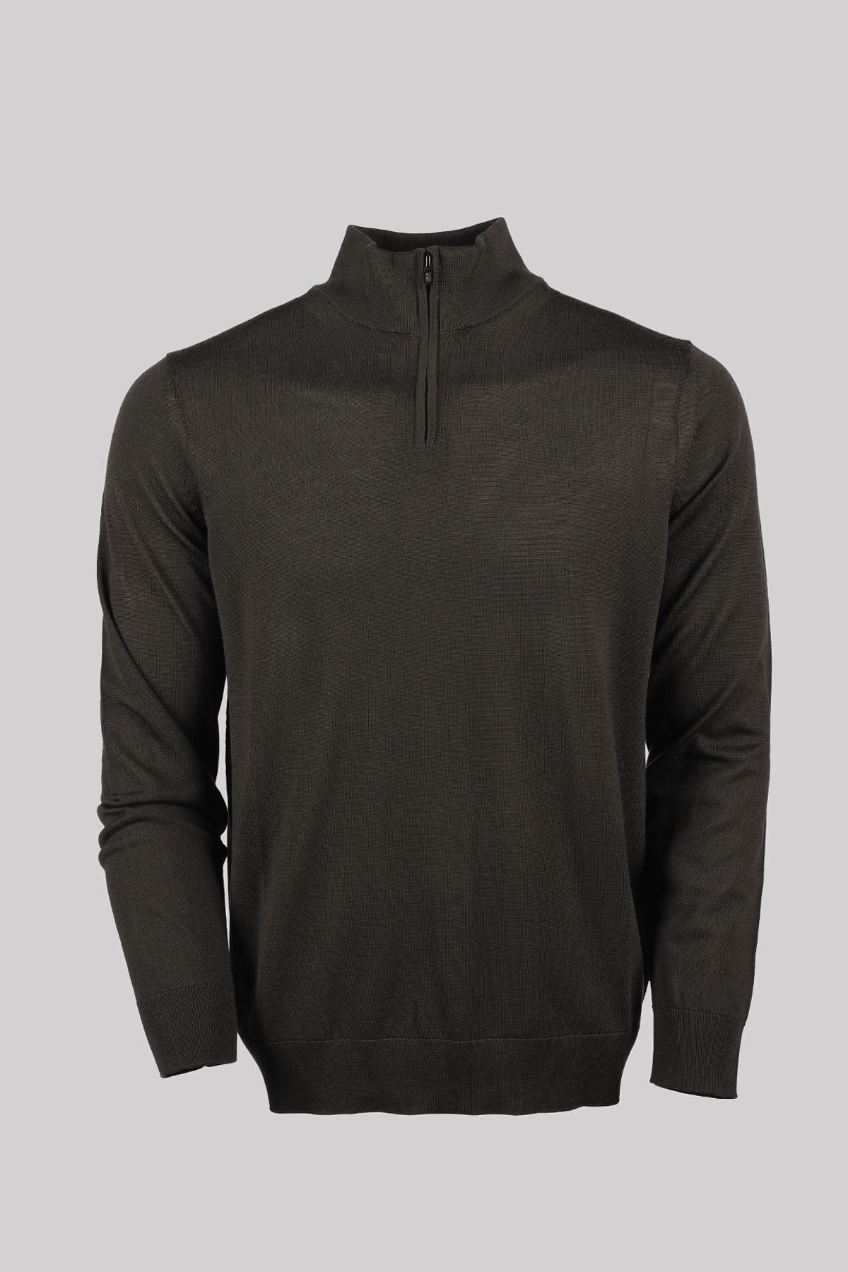 امپوریو آرمانی ژاکت مردانه مشکی با جزئیات لوگو برند، یقه ایستاده، زیپ‌دار، مدل 8N1MUX 1MJXZ-05A6