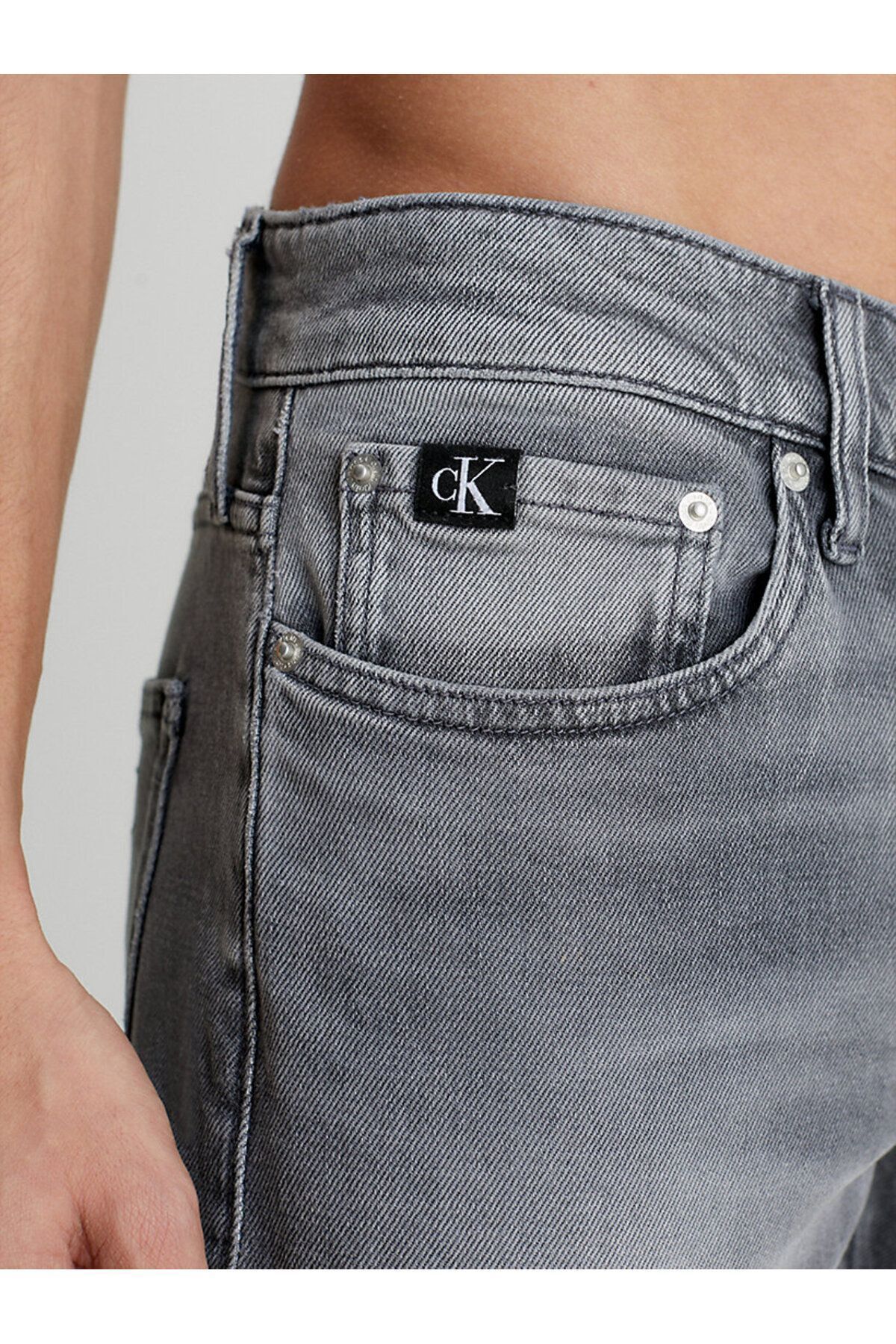 شلوار خاکستری مردانه اسکینی ژان اورجینال Calvin Klein