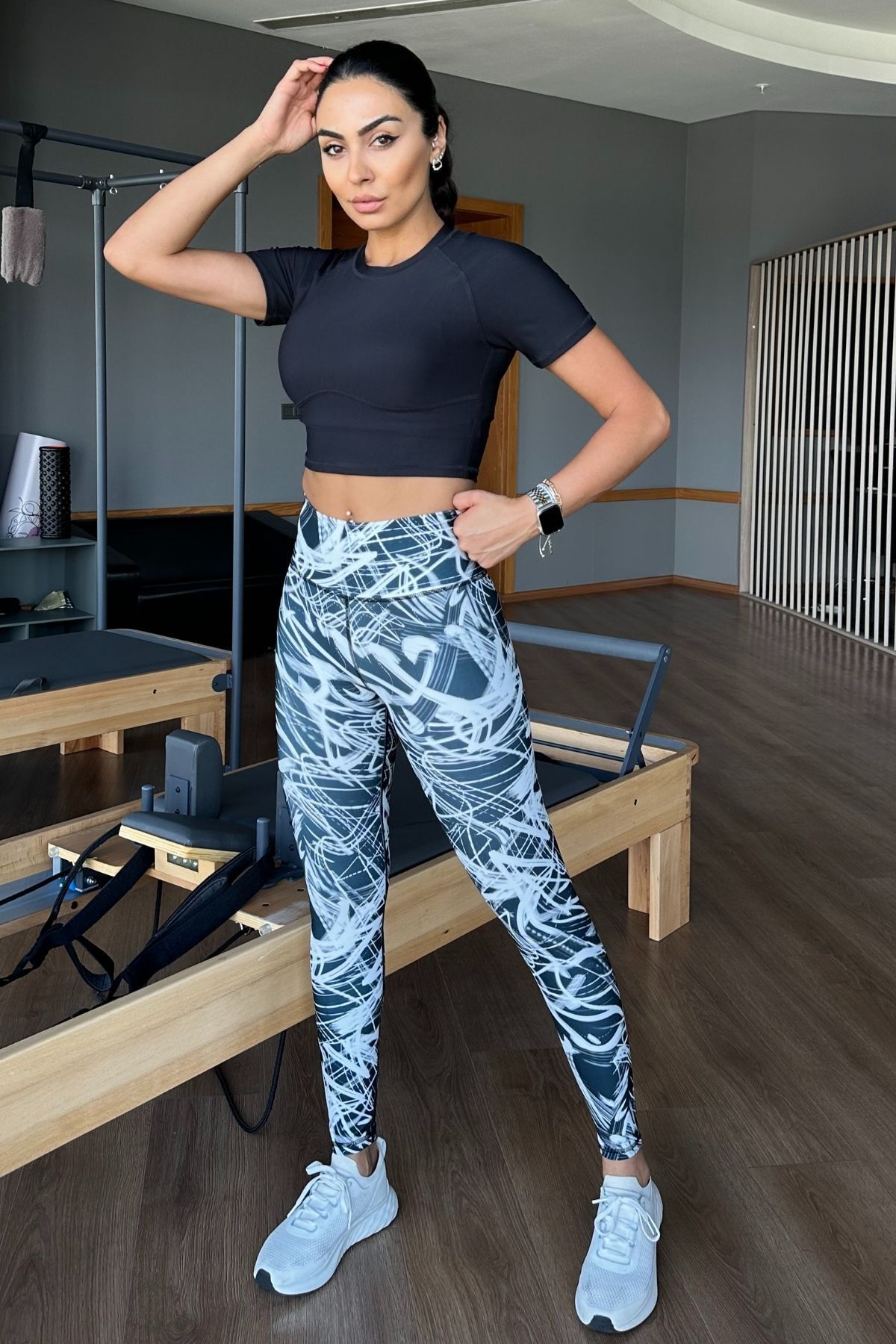 4upower-Leggings Extra Soft Zumba Pattern 2