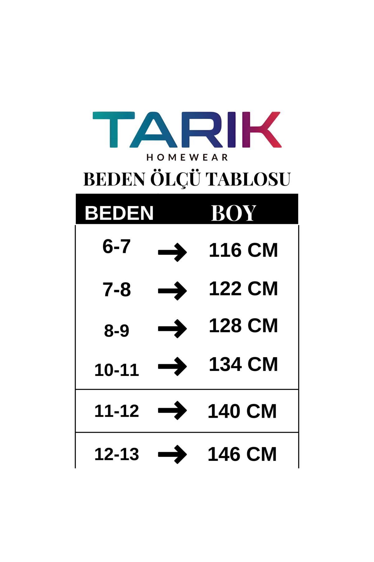 Tarık-Saisonales Pyjama-Set für Mädchen und Kinder mit Knopfleiste vorne und langen Ärmeln aus Lycra gekämmter Baumwolle 4
