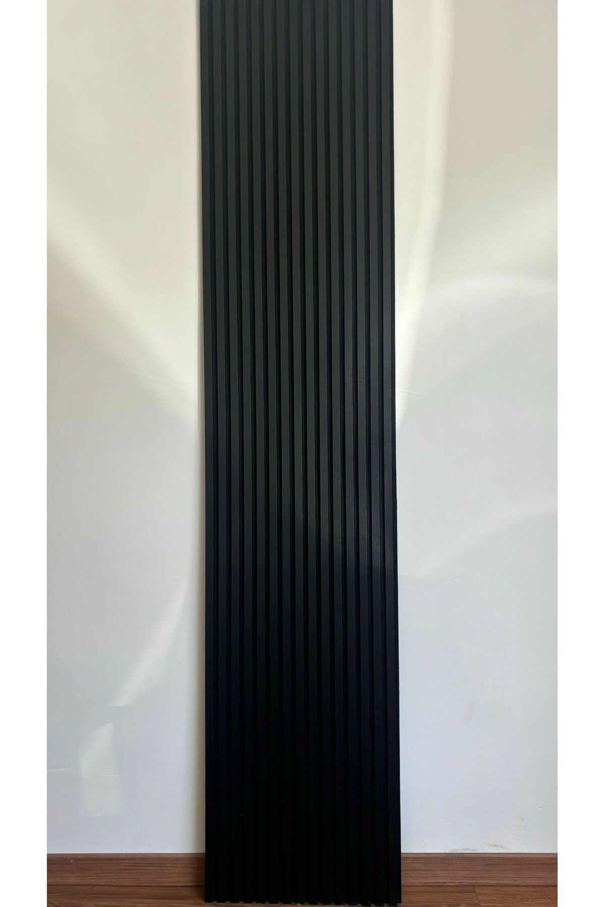 Akustik Duvar Paneli / 60x280 / Siyah / 5 Mm Keçe / 9 Mm Çıta