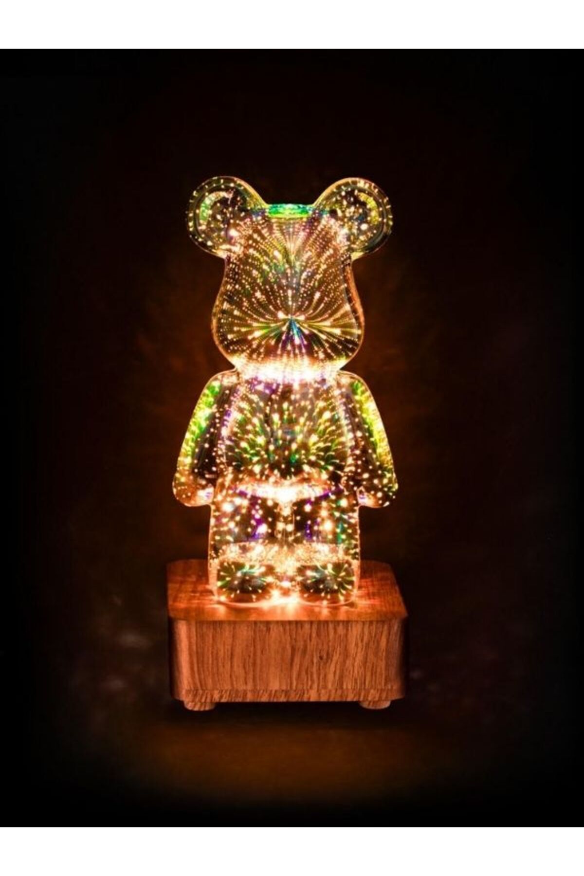 Discover Sevimli Teddy Bear Ayıcık Hediyelik Gece Lambası Ev Yatak Odası Bebek Çocuk Lambası fotoğrafı 3 (önizleme)
